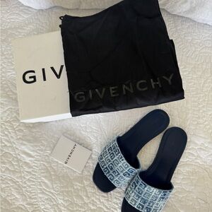 Givenchy Blue Slides